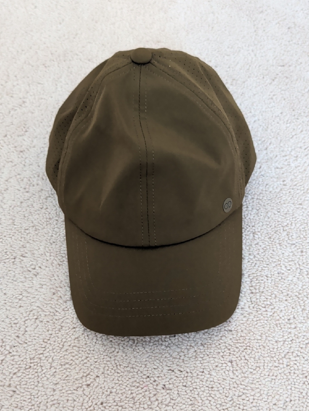 NWOT Calia Women's Ponytail Cap In Olive Green
